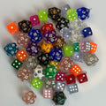 Mixed Dice Shapes（for beadable pens ,keychains,phonechains)